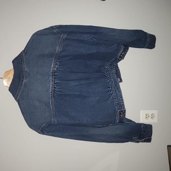 Dkny Jean Jacket 80's style - Picture 3 of 4